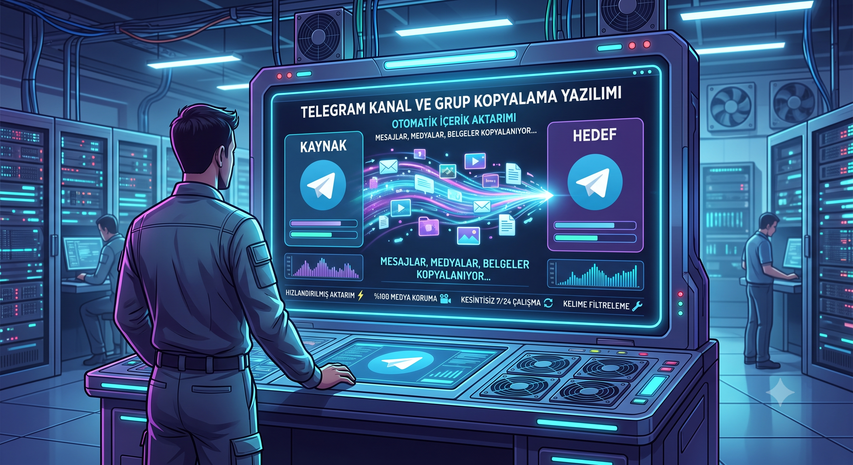 Kanal/Grup Kopyalama Yazılımı